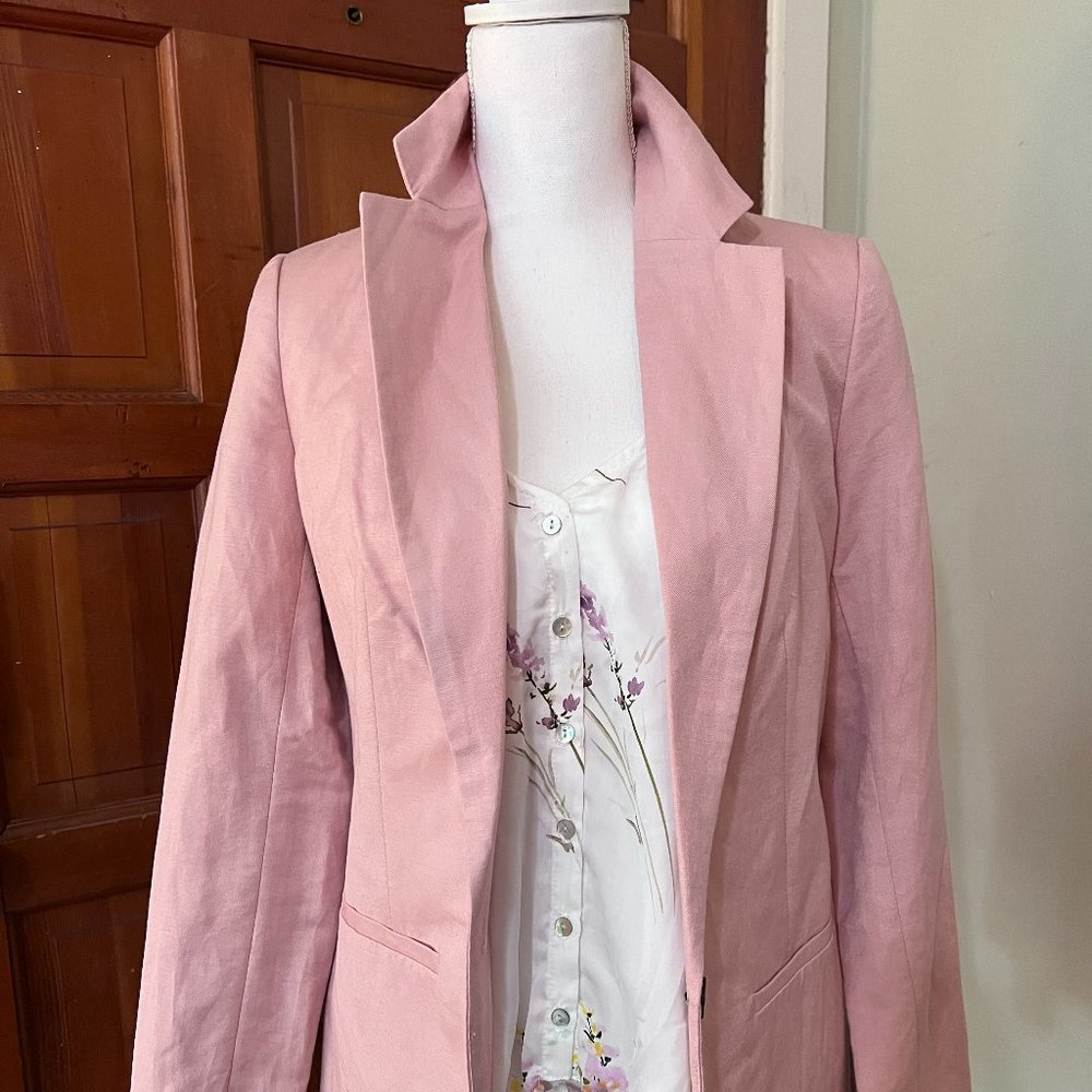 Pink summer blazer